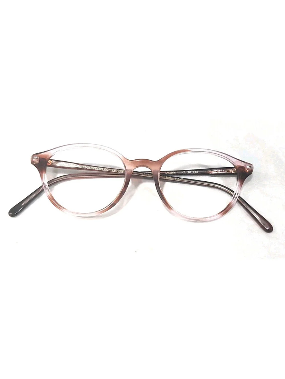 Oliver Peoples OV5341U 1574 Mareen Sm Brown Round Eyeglasses 47-18 145 Italy